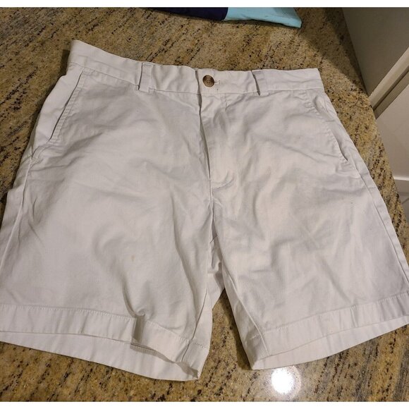 2 Pair Lot Vineyard Vines Whale Breaker Shorts Flat Stretch Chino Mens Size 30 - Picture 10 of 12